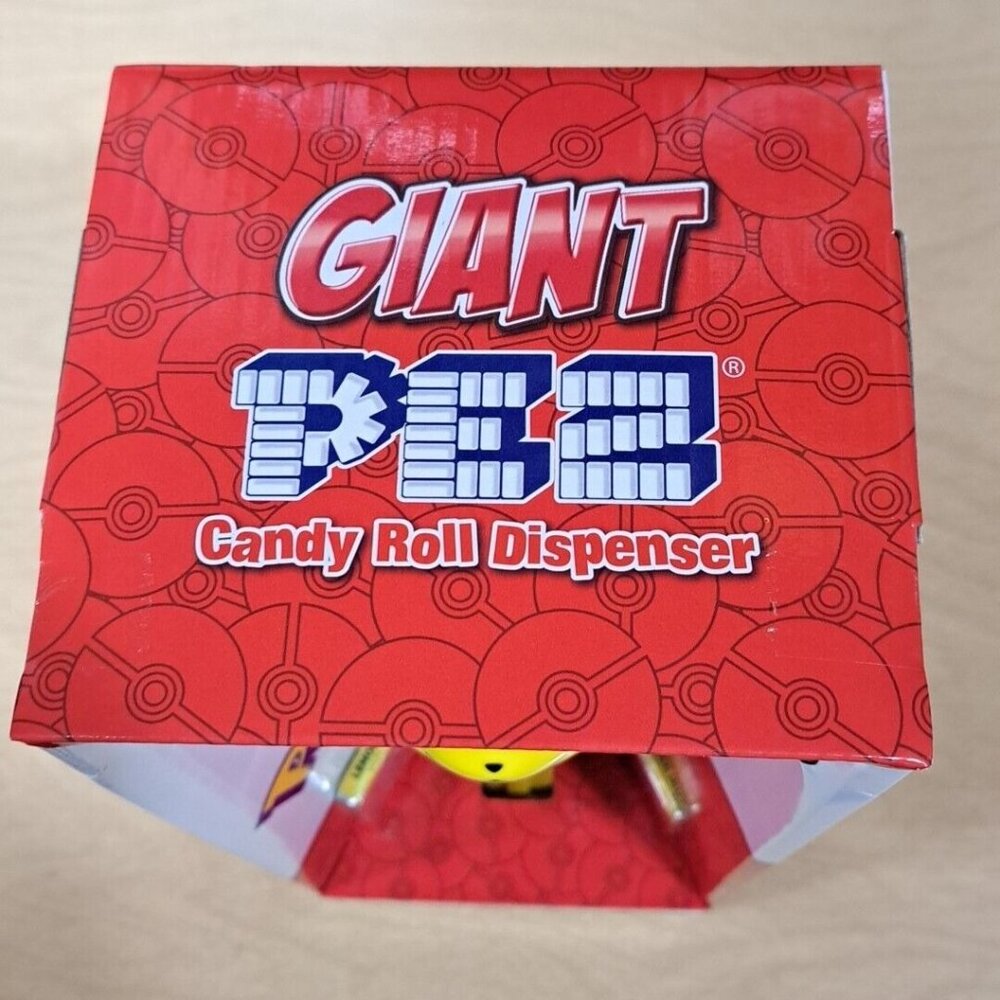 NEW Giant Pikachu PEZ Candy Roll Dispenser 2024,  RETIRED - Picture 5 of 5